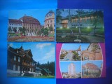 HOPCT LOT 2185 -IP- SIBIU -4 CARTI POSTALE-CIRCULATE, Circulata, Printata