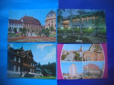 HOPCT LOT 2185 -IP- SIBIU -4 CARTI POSTALE-CIRCULATE
