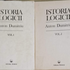 ISTORIA LOGICII VOL.1-2-ANTON DUMITRIU