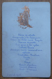 Cumpara ieftin 2 Meniuri romanesti embosate , Cercul Militar Bucuresti , 1906