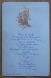 Cumpara ieftin 2 Meniuri romanesti embosate , Cercul Militar Bucuresti , 1906