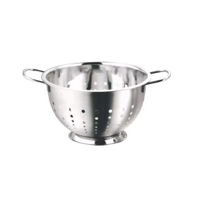 Strecuratoare tip bol din inox, 26 cm, cu manere, Klausberg foto