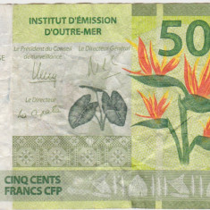 FRANTA OUTRE MER 500 FRANCS FRANCI CFP Polynesia ND( 2014) F