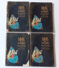1001 De Nopti Basme Arabe Istorisite De Eusebiu Camilar vol.1,2,3,4 (Descriere) foto