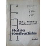 STATICA CONSTRUCTIILOR. LUCRARI-C. AMARIEI, AL. DUMITRAS, ST. JERCA SI COLAB.-253454