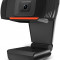 Camera web iUni Full HD 1920x1080px, Plug &amp; Play, Microfon incorporat, USB 2.0, Scoala Online