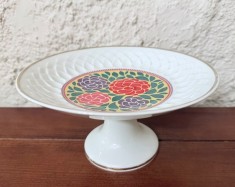 FRUCTIERA CU PICIOR, DIN PORTELAN FIN- MARCAJ SCHUMANN ARZBERG GERMANY D20CM
