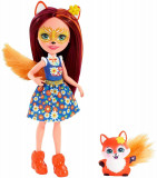Cumpara ieftin Enchantimals Papusi Cu Animalute Felicity Fox &amp; Flick, Mattel