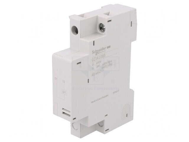 Declanșator subtensiune 380/400V lateral GZ1AU385