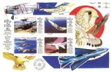 ST. VINCENT 1998 - Aviatie, Royal Air Force, aniversare 80 de ani / set blocuri MNH (2 imagini)