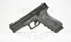 Pistol airsoft Black Hornet Full Auto CO2 [APS] foto