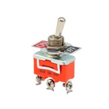 Intrerupator basculant cu mentinere, 2 pozitii, 3 pini cu surub, ON-OFF, 15A 220V, SPST, FL5-1121S