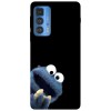 Husa compatibila cu Motorola Edge 20 model Cookie Monster, Silicon, TPU, Viceversa, Transparent, Carcasa