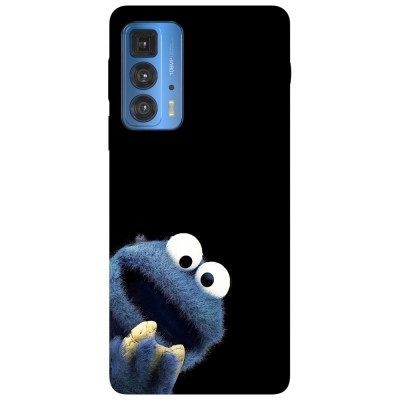 Husa compatibila cu Motorola Edge 20 Lite model Cookie Monster, Silicon, TPU, Viceversa foto