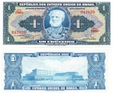 Bancnota Brazilia 1 Cruzeiro 1954, P-150b, UNC, America de Sud