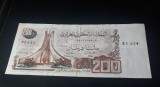 Bancnota 200 dinars 1983 din Algeria