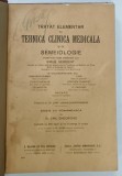 TRATAT ELEMENTAR DE TEHNICA CLINICA MEDICALA SI DE SEMIOLOGIE , publicat sub directia lui EMILE SERGENT , editia romaneasca de Dr. EMIL GHEORGHIU , 19