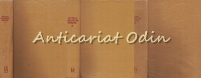 Istoria Literaturii Romane I-III - Colectiv foto
