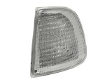 Lampa semnalizare fata Seat Ibiza/Cordoba 191999, Vw Polo 6KV Estate/ Classic 192001, Vw Caddy 2 192004, Stanga, alba, cu suport becuri, TYC,
