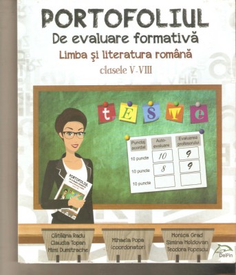 Portofoliul de evaluare formativa limba si literatura romana V-VIII foto