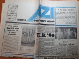 Ziarul azi 14 octombrie 1990