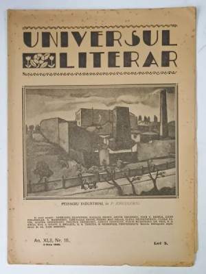 UNIVERSUL LITERAR , No. 18 , 1926 foto