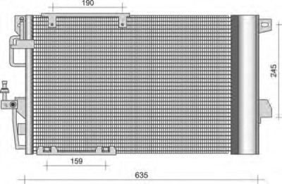 MTR 12133759 Condensator, climatizare foto