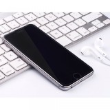 Folie de sticla Apple iPhone 5/5S/SE, Elegance Luxury cu rama metalica Black