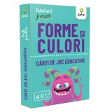 Carti de joc educative. Forme si culori