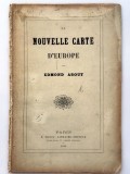 Edmond About La Nouvelle Carte d'Europe 1860 Paris E. Dentu Libraire Editeur Palais Royal Galerie d'Orleans carte franceza
