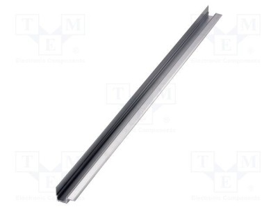 Profi profil LED &amp;icirc;ncastrat aluminiu natural 1m KLUŚ KOZUS-CR foto