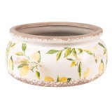 Set 2 ghivece flori ceramica Lemon 23x10 cm