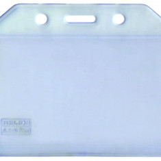 Buzunar Pvc Flexibil, Pentru Id Carduri, 105 X 74mm, Orizontal, 5 Buc/set, Kejea - Transparent