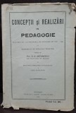 Conceptii realizari in pedagogie - G.G. Antonescu