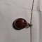 Lant vintage argint cu pandativ radacina de rubin 2