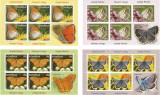 Romania, LP 2100c/2016, Aripile fluturilor, minicoli de 5 t. si 1 v., MNH