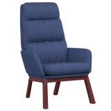 Cumpara ieftin Scaun de relaxare, albastru, material textil
