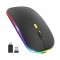 Mouse Wireless Techsuit M1, RGB, 1600DPI, Negru