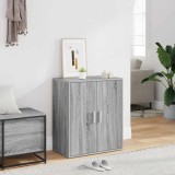 VidaXL Pantofar, gri sonoma, 60x35x70 cm, lemn prelucrat