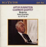 Arthur Rubinstein, Guarneri Quartet, Johannes Brahms - Brahms-Piano Quartets, Op. 25 &amp; Op. 60, CD