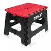 Taburet pliabil din plastic, capacitate 130kg, inaltime 22cm &acirc; compact, usor de transportat si depozitat, ideal pentru uz casnic, camping, gradina