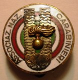 I.500 INSIGNA BUTONIERA REVER ITALIA ASSOCIAZIONE NAZIONALE CARABINIERI 18mm