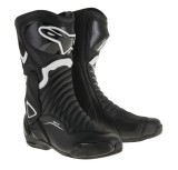 Cizme moto Alpinestars Smx-6 V2, negru/alb, marime 43