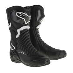 Cizme moto Alpinestars Smx-6 V2, negru/alb, marime 39