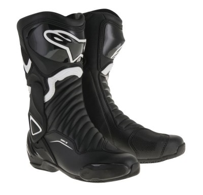 Cizme Piele Moto Alpinestars Smx-6 V2 Negru / Alb Marimea 36 2223017/12/36 foto