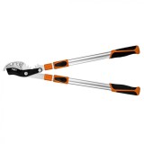 Foarfeca de crengi telescopica cu nicovala 670 mm, deschidere 42 mm, cu angrenaj care mareste forta de presare cu 40%. 15-254