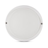 Corp BAT LED Rotund mic Alb IP65 18W 4000K Dispersor Opal - NOVELITE