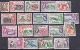 DB1 Dominica 1954 - 1957 Uzuale Ocupatii 19 v. MH cu sarniera 2 poze, Nestampilat