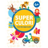 SUPERCULORI. Colorăm după model (4+) Vol. 2