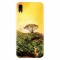 Husa silicon pentru Apple Iphone XR, Hill Top Tree Golden Light